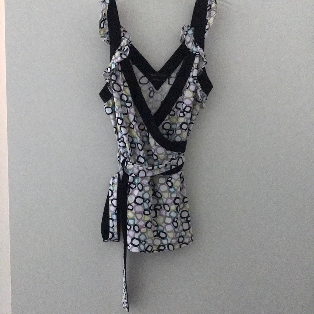 BCBG wrap top